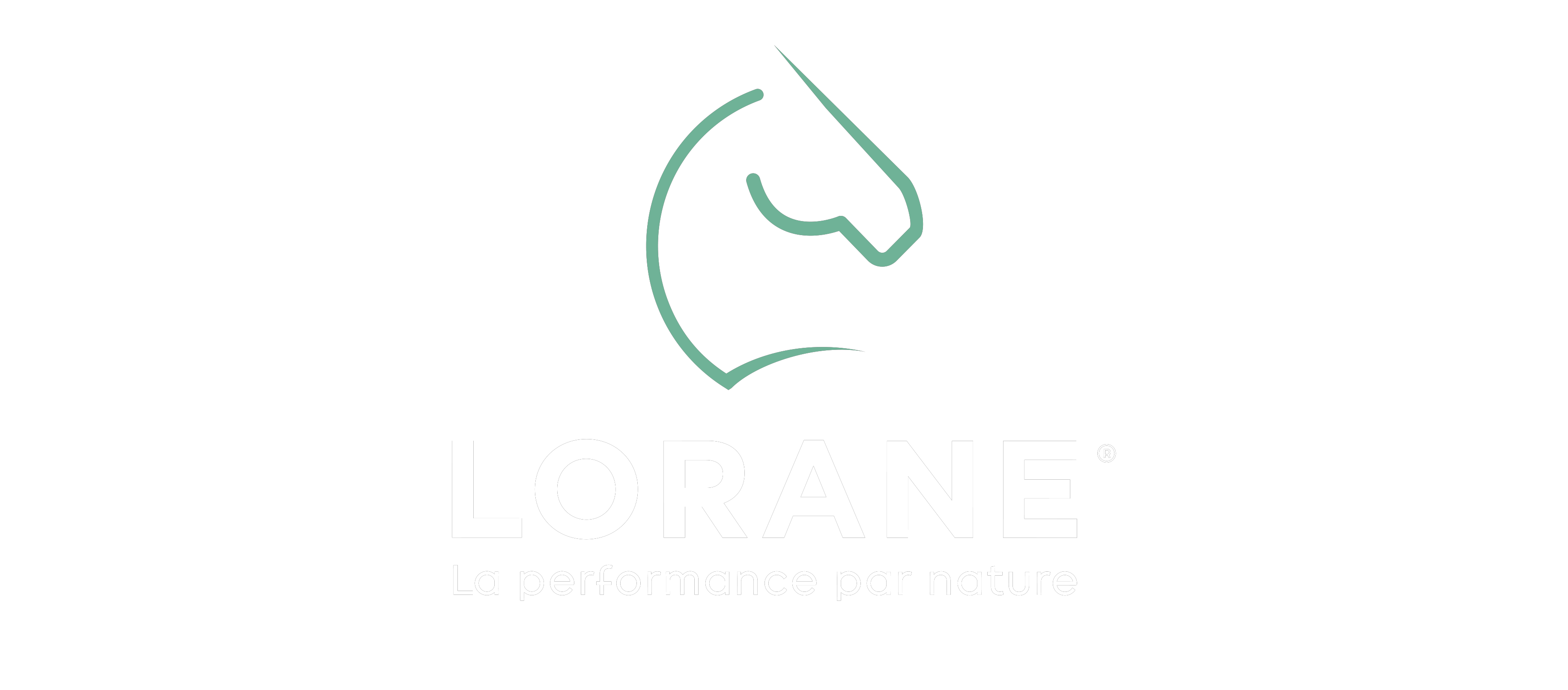 Logo vert de la marque Lorane.