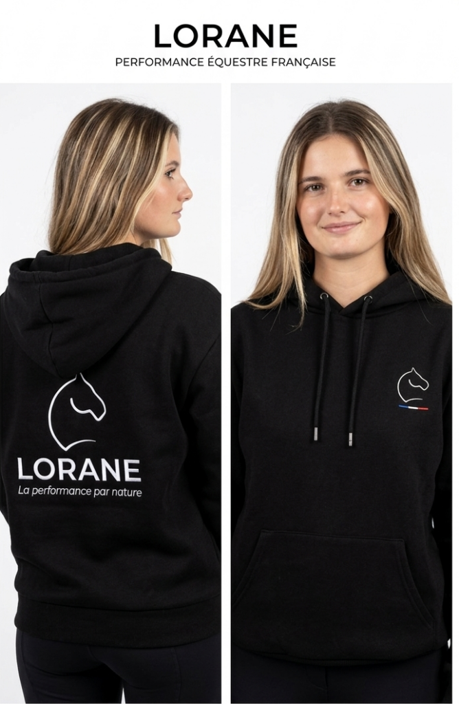 Sweat à capuche Lorane